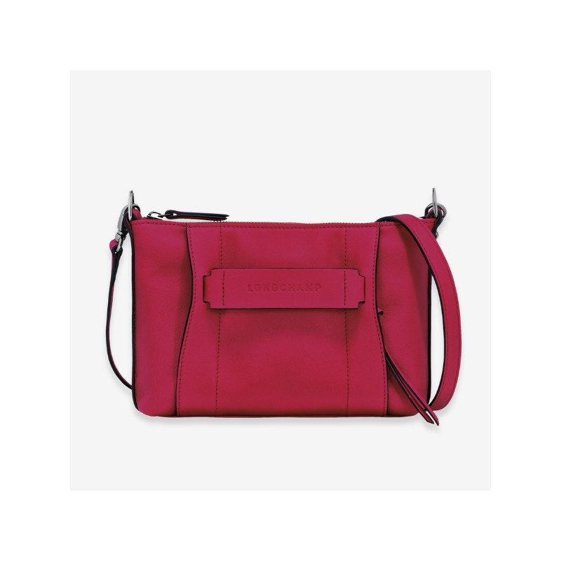 Longchamp - Sac porté travers 3D pour femme en cuir