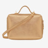 Longchamp - Sac bandoulière doré Pliage Xtra