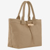 Longchamp - Sac cabas toile Le Roseau