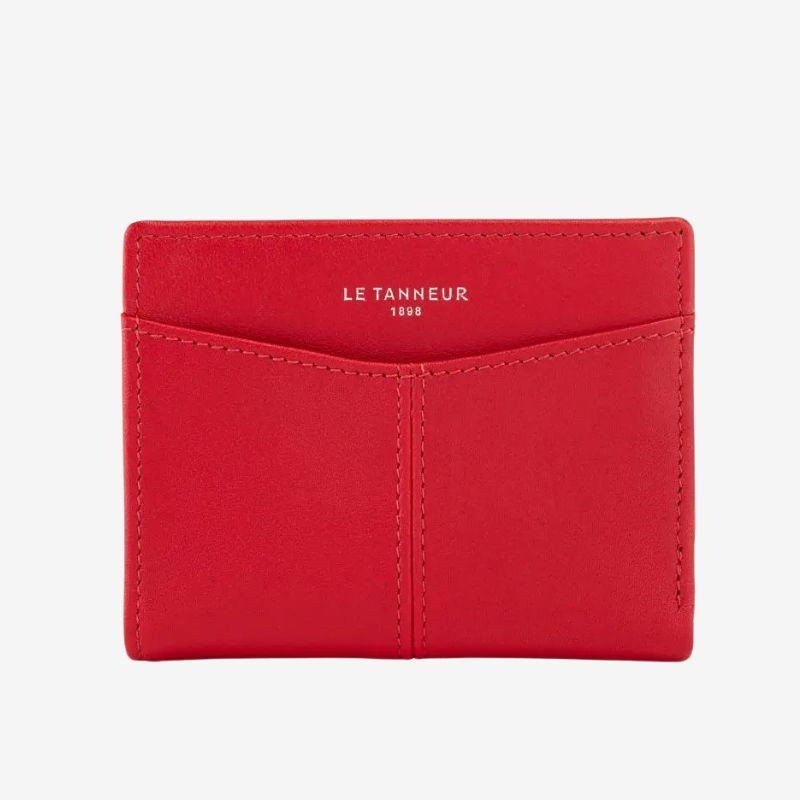 Le Tanneur - Porte-cartes cuir lisse Charlotte