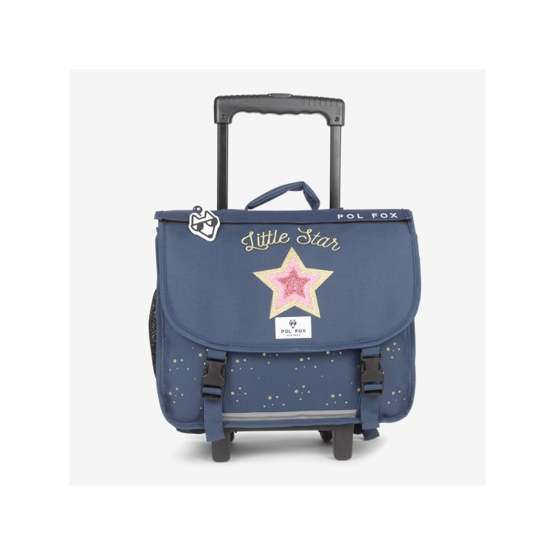 Pol Fox - Cartable Réversible à roulettes 38 cm