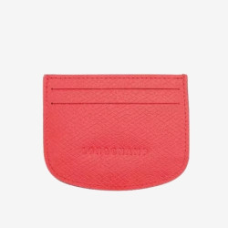 Longchamp - Porte-cartes grainé Epure en cuir