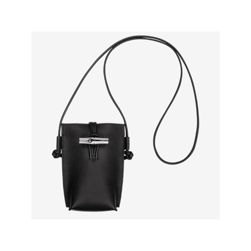 Longchamp – Porte téléphone étui Le Roseau en cuir