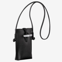 Longchamp – Porte téléphone étui Le Roseau en cuir