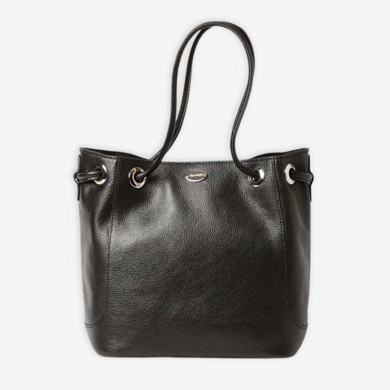Mac Douglas - Sac seau cuir buffle Poppy Buni