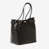 Mac Douglas - Sac seau cuir buffle Poppy Buni