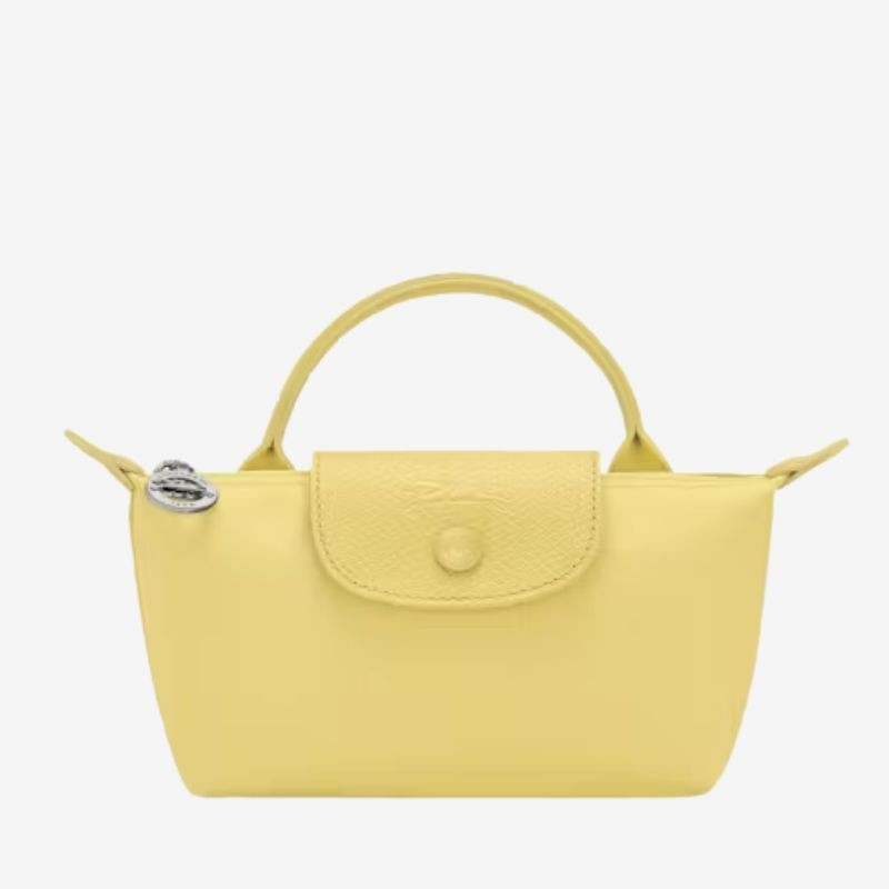 Longchamp – Pochette Le Pliage One lime