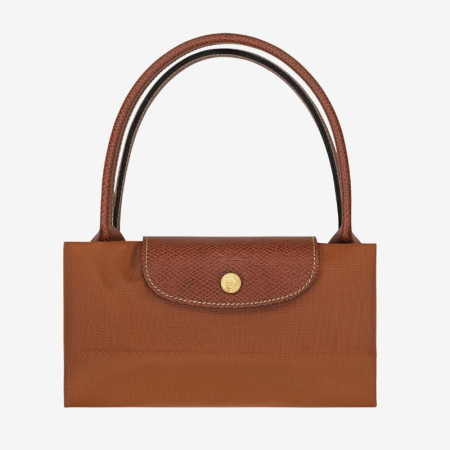 Longchamp – Grand sac à main Le Pliage Original L Cognac