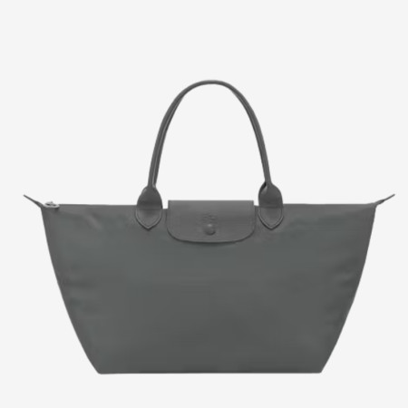 Longchamp - Grand sac à main L Le Pliage One anthracite