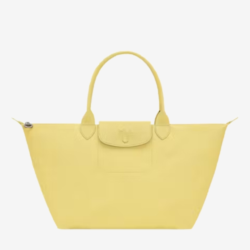 Longchamp - Grand sac à main L Le Pliage One Lime