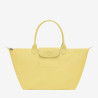 Longchamp - Grand sac à main L Le Pliage One Lime