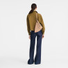 Longchamp – sac bandoulière Le Pliage S Collection en toile beige