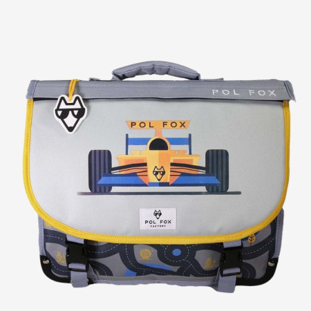 Pol Fox - Cartable Réversible Racing 38 cm