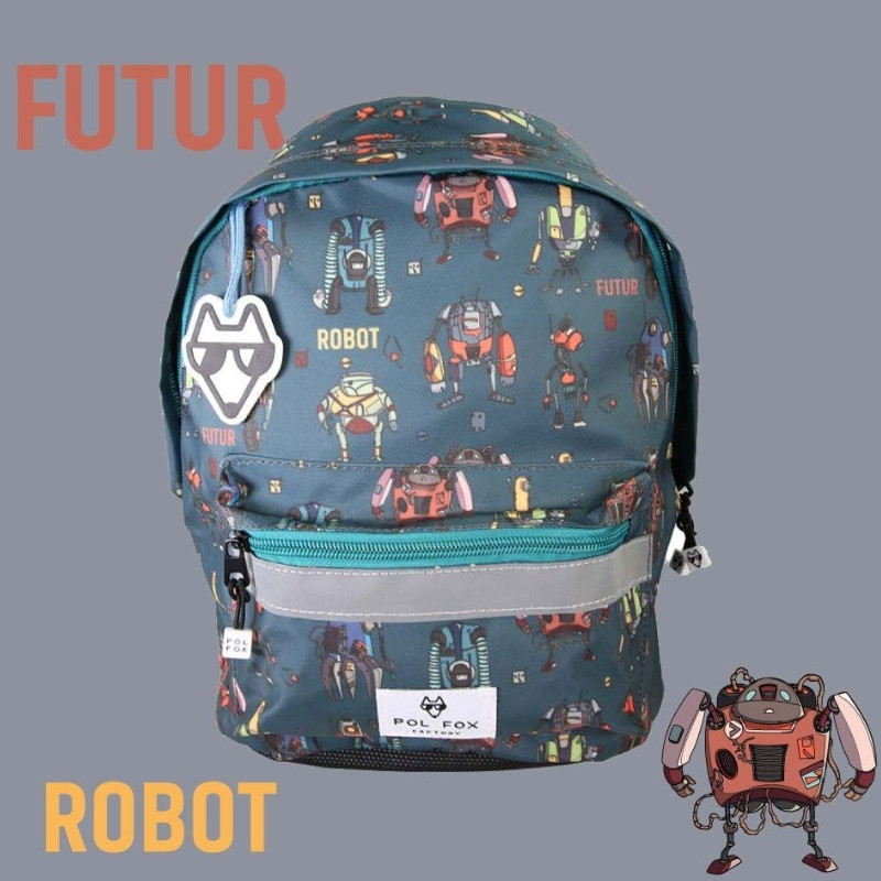 Pol Fox - Mini sac à dos maternelle
