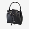 Fuchsia Paris- Petit sac seau à lacet