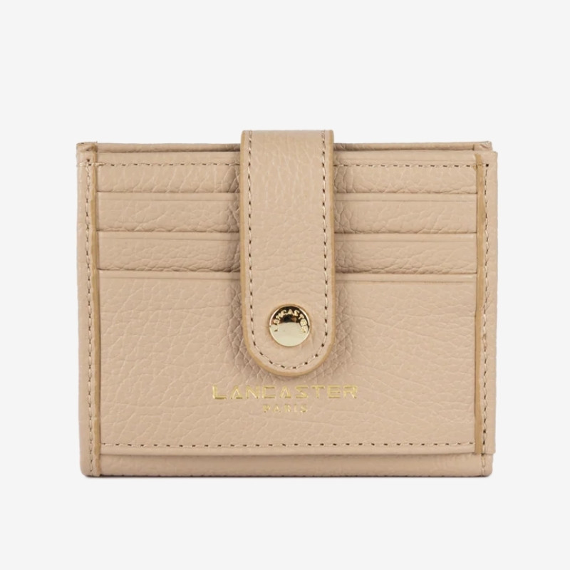 Lancaster – Porte-cartes Dune beige foncé