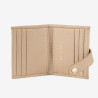 Lancaster – Porte-cartes Dune beige foncé