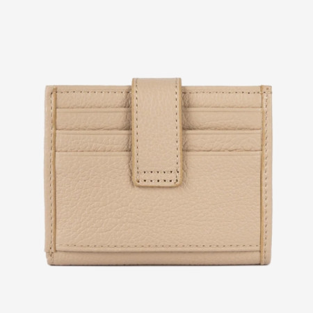 Lancaster – Porte-cartes Dune beige foncé
