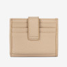 Lancaster – Porte-cartes Dune beige foncé