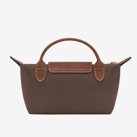 Longchamp – trousse cosmetique pliage original moka