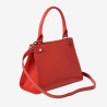 Mac Douglas - Mini sac main cuir Temple Buni Rouge