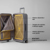 Jump - Valise soute extensible Sondo moyenne grise