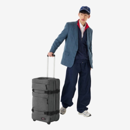 Eastpak - valise souple Transit'R + M black denim