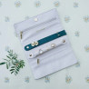 Maison Scarlett - Pochette à bijoux Catherine vert