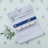 Maison Scarlett - Pochette à bijoux Catherine bleu marine