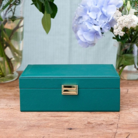 Maison Scarlett - Coffret à bijoux Louise vert