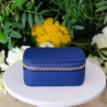 Maison Scarlett - Mini coffret à bijoux de voyage Marie bleu
