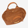 Longchamp - Sac cabas Le Smart L caramel