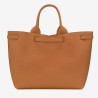 Longchamp - Sac cabas Le Smart L caramel