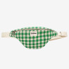 Sac Banane Olivia Vichy Vert - Hindbag