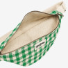 Sac Banane Olivia Vichy Vert - Hindbag