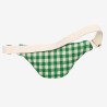 Sac Banane Olivia Vichy Vert - Hindbag