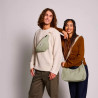 Sac Banane Olivia Vert Argile - Hindbag