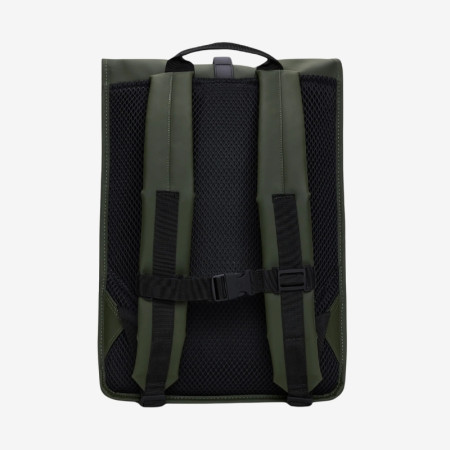 Rains - Sac à dos business imperméable Rolltop Rucksack green