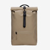Rains - Sac à dos business imperméable Rolltop Rucksack beige