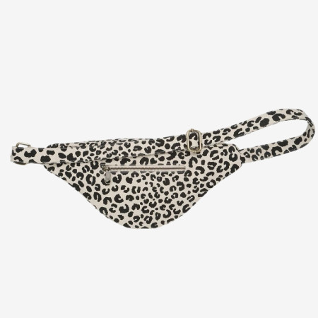 Sac Banane L Sasha Léopard Ecru - Hindbag