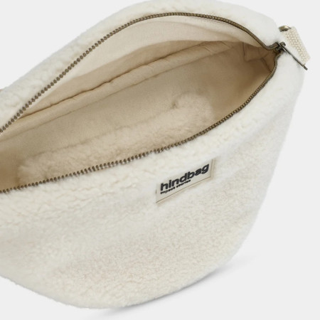 Sac Banane L Sasha Teddy Arctique - Hindbag