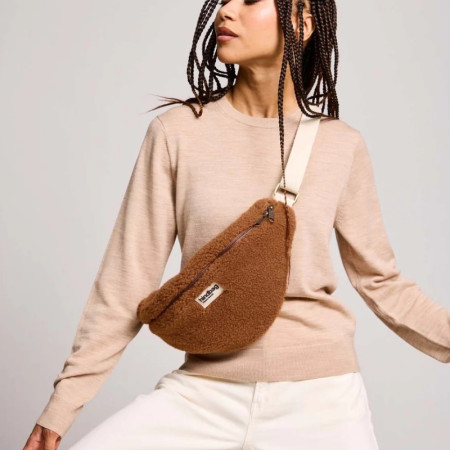 Sac Banane L Sasha Teddy Brun - Hindbag