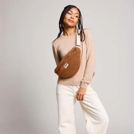 Sac Banane L Sasha Teddy Brun - Hindbag