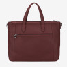 Arthur et Aston – Grand sac porté main Rosalia cuir bordeaux