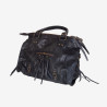 Auren - Sac étudiant effet brossé noir