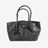 Auren - Grand sac shopping cuir Noir