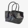 Auren - Grand sac shopping cuir Noir