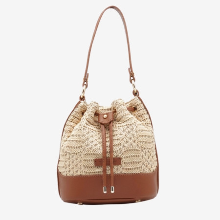 Fuchsia Paris - Sac bourse effet crochet