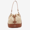 Fuchsia Paris - Sac bourse effet crochet