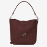 Longchamp - Sac seau Le Roseau XS porté épaule bordeaux